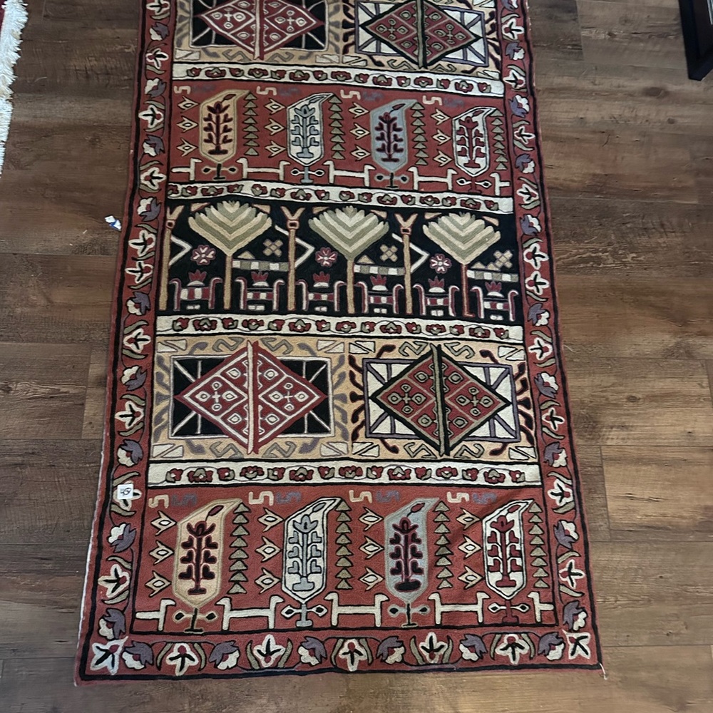 Geometric Patterned Tapestry